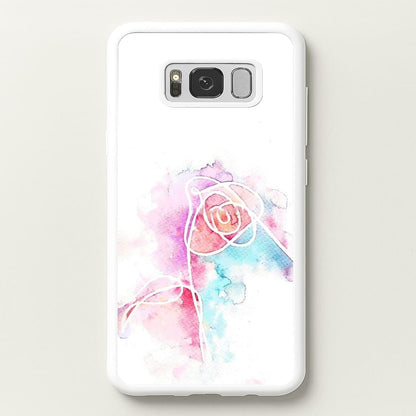 K-Pop Band Love Yourself Watercolour Painting  -  Phone Case for Galaxy S8