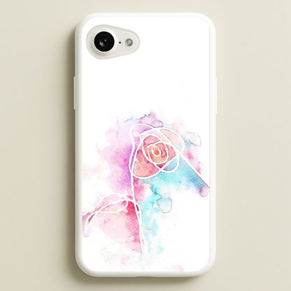 K-Pop Band Love Yourself Watercolour Painting  -  Phone Case for iPhone 16e