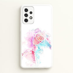 K-Pop Band Love Yourself Watercolour Painting  -  Phone Case for Galaxy A52 / A52s