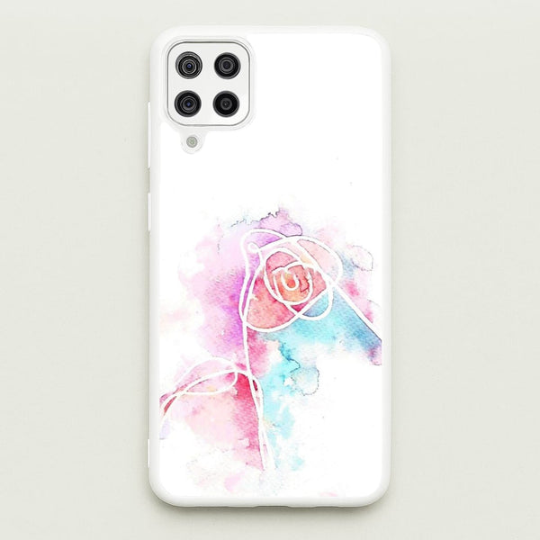K-Pop Band Love Yourself Watercolour Painting  -  Phone Case for Galaxy A12
