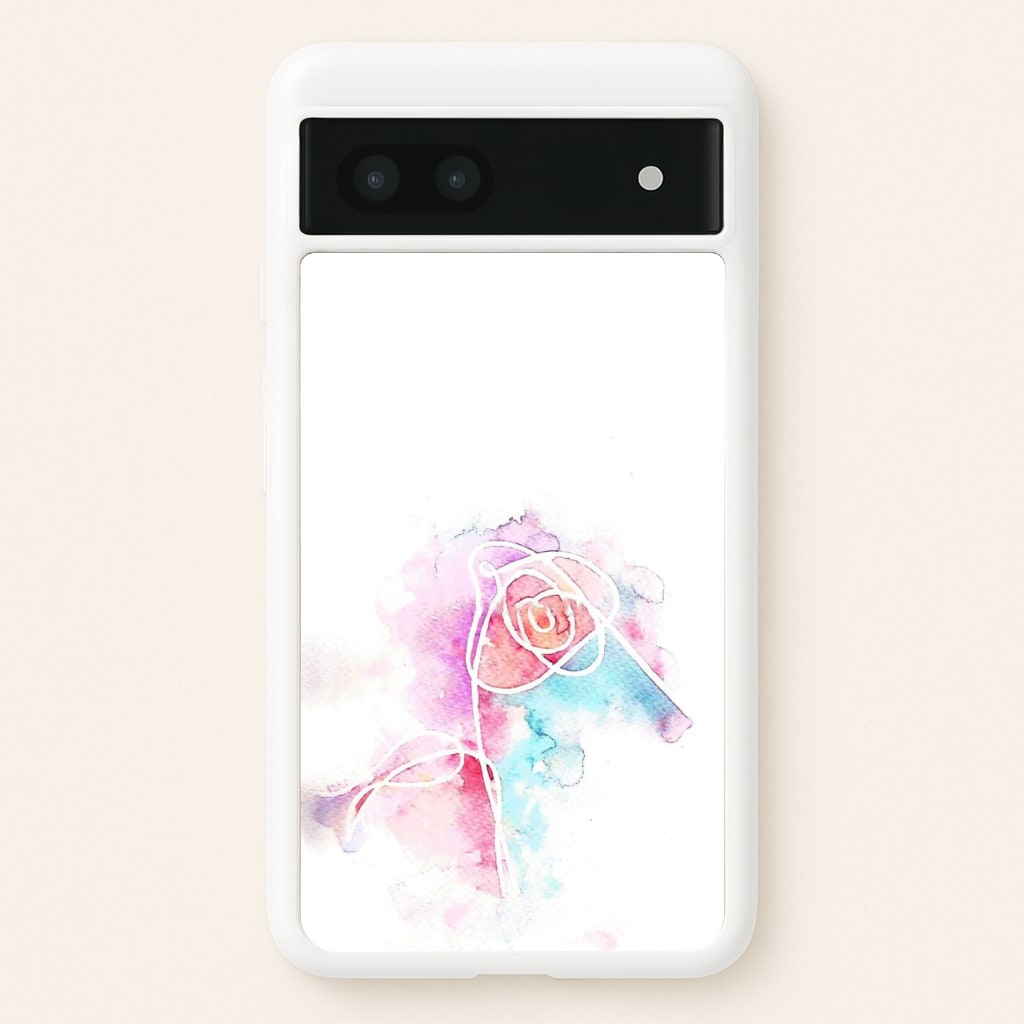 K-Pop Band Love Yourself Watercolour Painting  -  Phone Case for Google Pixel 7a