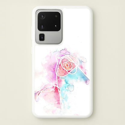 K-Pop Band Love Yourself Watercolour Painting  -  Phone Case for Galaxy S20 Ultra