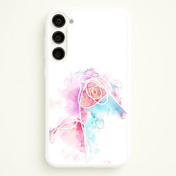 K-Pop Band Love Yourself Watercolour Painting  -  Phone Case for Galaxy S23