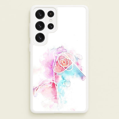 K-Pop Band Love Yourself Watercolour Painting  -  Phone Case for Galaxy S23 Ultra
