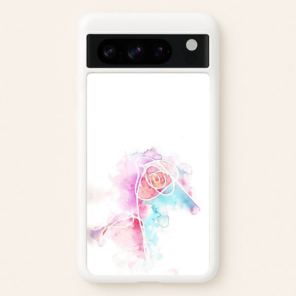 K-Pop Band Love Yourself Watercolour Painting  -  Phone Case for Google Pixel 8 Pro