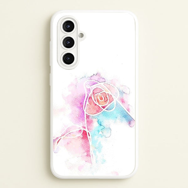 K-Pop Band Love Yourself Watercolour Painting  -  Phone Case for Galaxy A16
