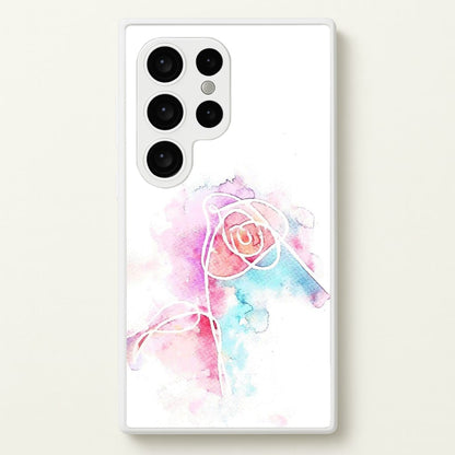 K-Pop Band Love Yourself Watercolour Painting  -  Phone Case for Galaxy S24 Ultra