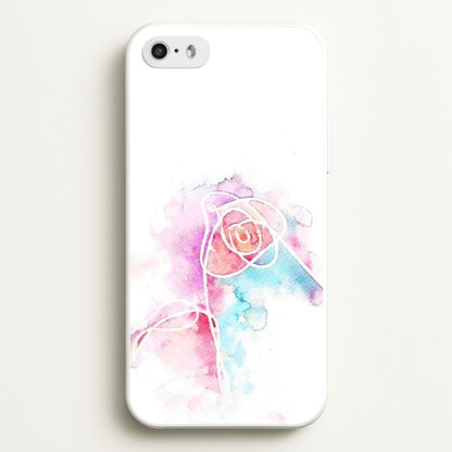 K-Pop Band Love Yourself Watercolour Painting  -  Phone Case for iPhone 5 / 5s / SE 2016