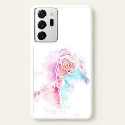 K-Pop Band Love Yourself Watercolour Painting  -  Phone Case for Galaxy Note 20 Ultra