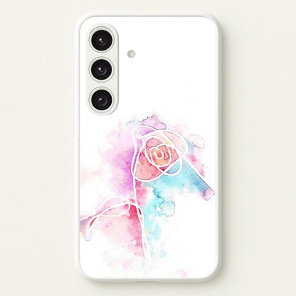 K-Pop Band Love Yourself Watercolour Painting  -  Phone Case for Galaxy S24 Plus