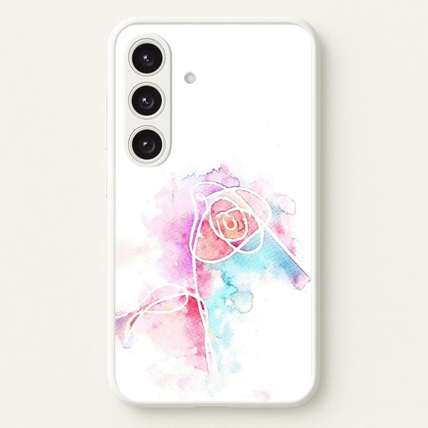K-Pop Band Love Yourself Watercolour Painting  -  Phone Case for Galaxy S24 Plus