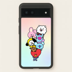 Pastel BT21 - K Pop  -  Phone Case for Google Pixel 6a