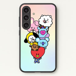 Pastel BT21 - K Pop  -  Phone Case for Galaxy S25 Plus