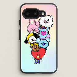 Pastel BT21 - K Pop  -  Phone Case for Google Pixel 9a