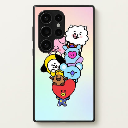 Pastel BT21 - K Pop  -  Phone Case for Galaxy S24 Ultra