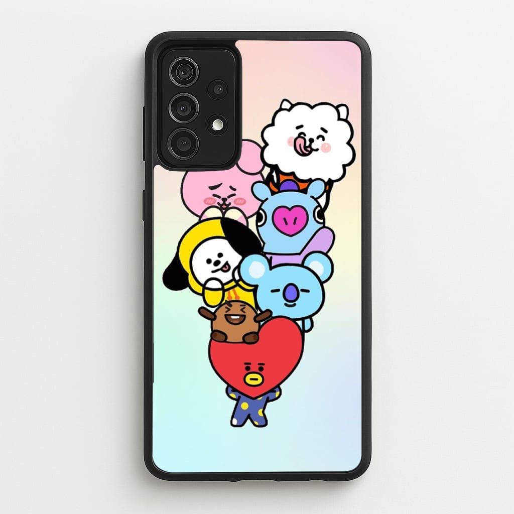 Pastel BT21 - K Pop  -  Phone Case for Galaxy A52 / A52s