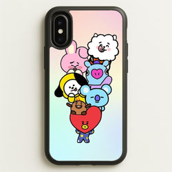 Pastel BT21 - K Pop  -  Phone Case for iPhone X / XS