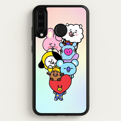 Pastel BT21 - K Pop  -  Phone Case for Huawei P30 Lite