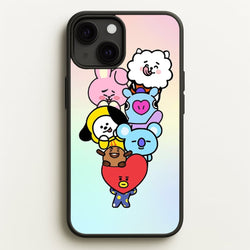 Pastel BT21 - K Pop  -  Phone Case for iPhone 13