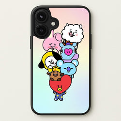 Pastel BT21 - K Pop Phone Case for iPhone 17