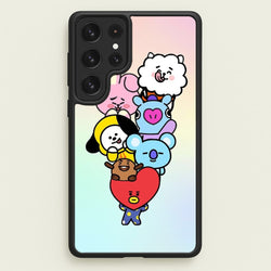 Pastel BT21 - K Pop  -  Phone Case for Galaxy S23 Ultra