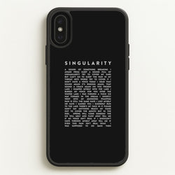 Singularity Lyrics - K Pop  -  Phone Case for iPhone XS Max