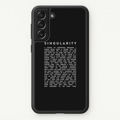 Singularity Lyrics - K Pop  -  Phone Case for Galaxy S22
