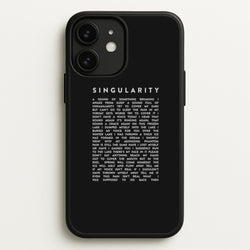 Singularity Lyrics - K Pop  -  Phone Case for iPhone 11