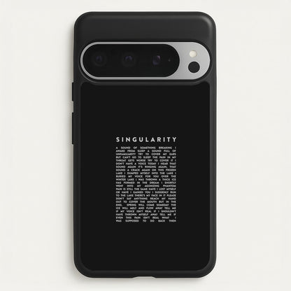 Singularity Lyrics - K Pop  -  Phone Case for Google Pixel 9 Pro XL