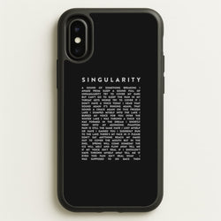 Singularity Lyrics - K Pop  -  Phone Case for iPhone X / XS