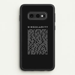 Singularity Lyrics - K Pop  -  Phone Case for Galaxy S10e