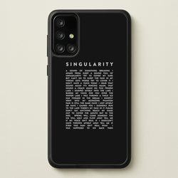 Singularity Lyrics - K Pop  -  Phone Case for Galaxy A71