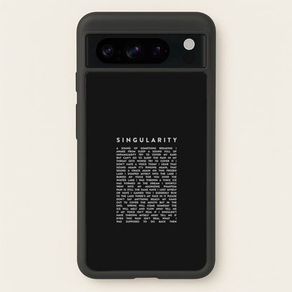 Singularity Lyrics - K Pop  -  Phone Case for Google Pixel 8 Pro