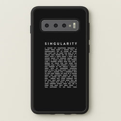 Singularity Lyrics - K Pop  -  Phone Case for Galaxy S10 Plus