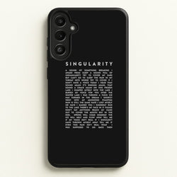 Singularity Lyrics - K Pop  -  Phone Case for Galaxy A34