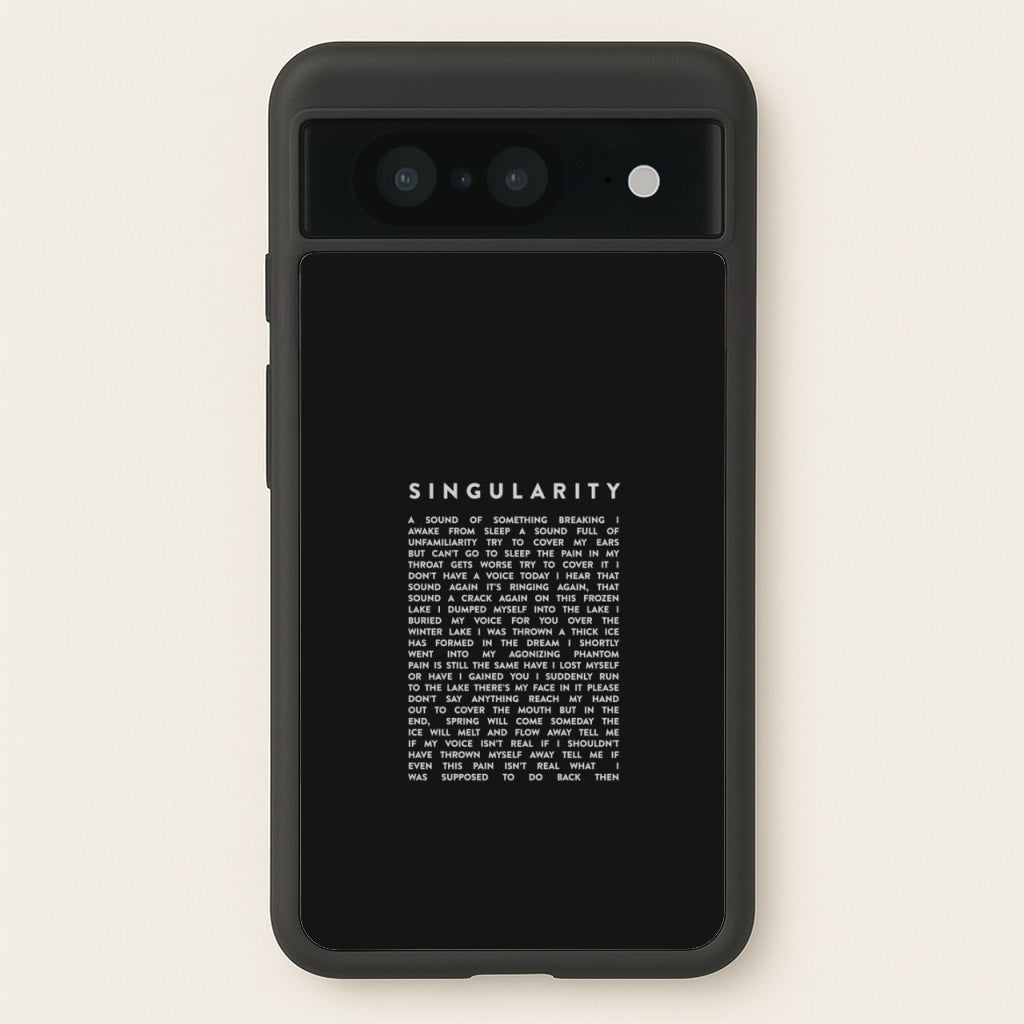 Singularity Lyrics - K Pop  -  Phone Case for Google Pixel 8
