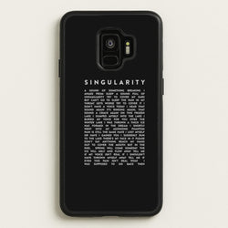 Singularity Lyrics - K Pop  -  Phone Case for Galaxy S9