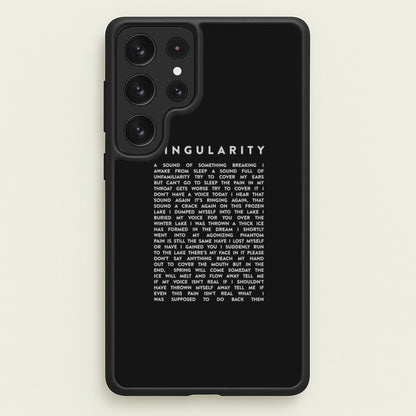 Singularity Lyrics - K Pop  -  Phone Case for Galaxy S23 Ultra