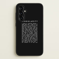 Singularity Lyrics - K Pop  -  Phone Case for Galaxy A54