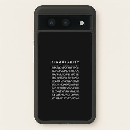 Singularity Lyrics - K Pop  -  Phone Case for Google Pixel 8a