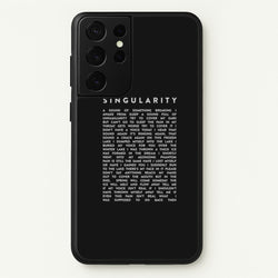 Singularity Lyrics - K Pop  -  Phone Case for Galaxy S21 Ultra