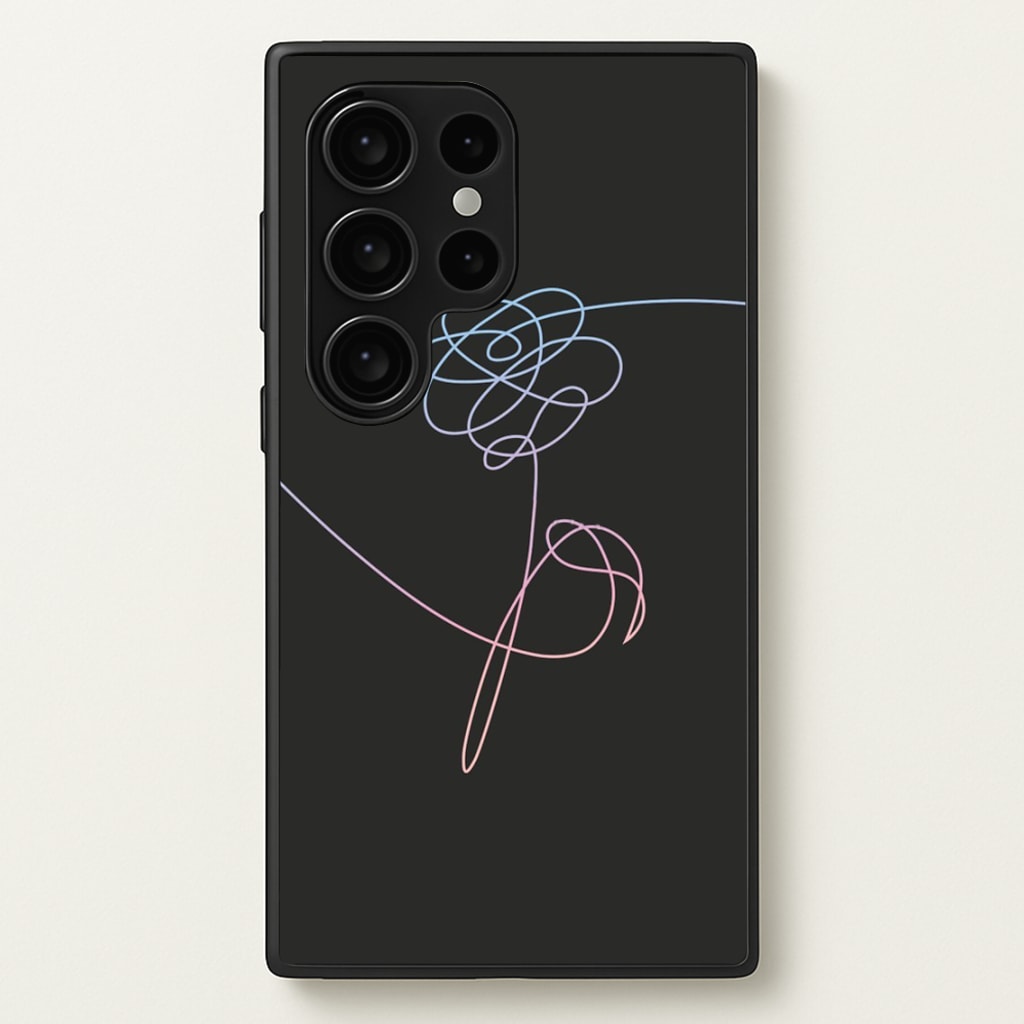 Love Yourself Flower - K Pop  -  Phone Case for Galaxy S24 Ultra