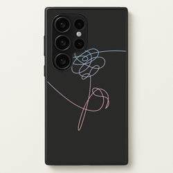 Love Yourself Flower - K Pop  -  Phone Case for Galaxy S24 Ultra