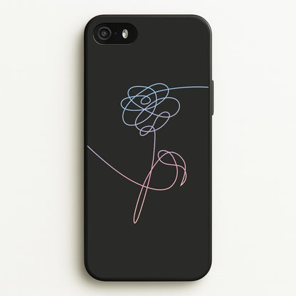 Love Yourself Flower - K Pop  -  Phone Case for iPhone 5 / 5s / SE 2016