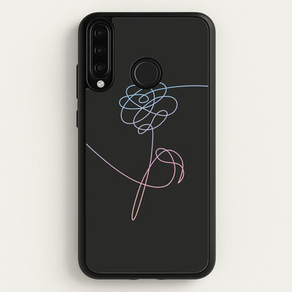 Love Yourself Flower - K Pop  -  Phone Case for Huawei P30 Lite