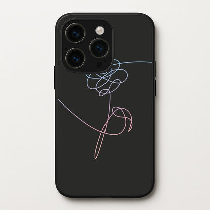 Love Yourself Flower - K Pop  -  Phone Case for iPhone 15 Pro