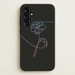Love Yourself Flower - K Pop  -  Phone Case for Galaxy A54