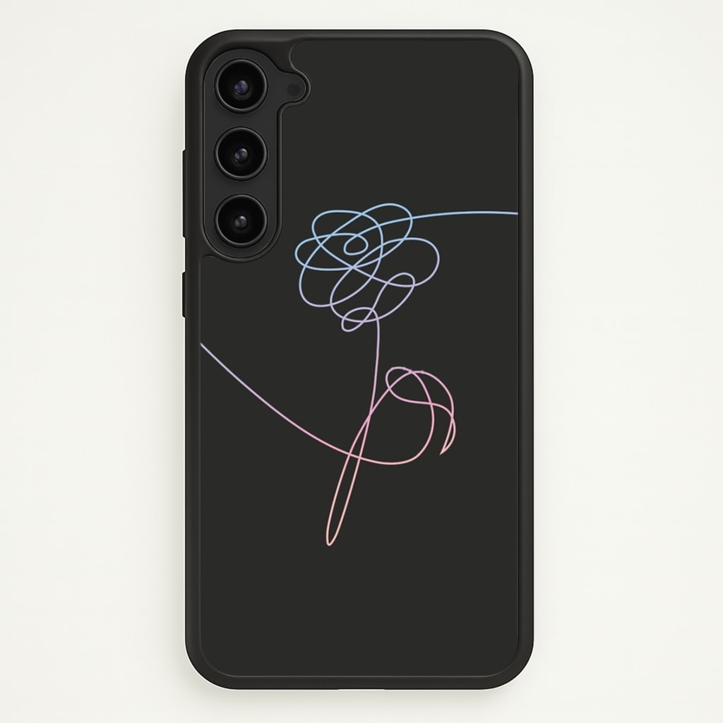 Love Yourself Flower - K Pop  -  Phone Case for Galaxy S23