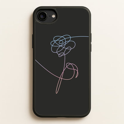 Love Yourself Flower - K Pop  -  Phone Case for iPhone 6 / 7 / 8 / SE