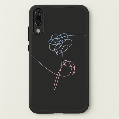 Love Yourself Flower - K Pop  -  Phone Case for Huawei P20